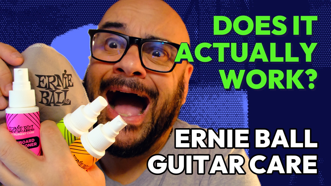 Cleaning My Bass With the Ernie Ball Care Kit