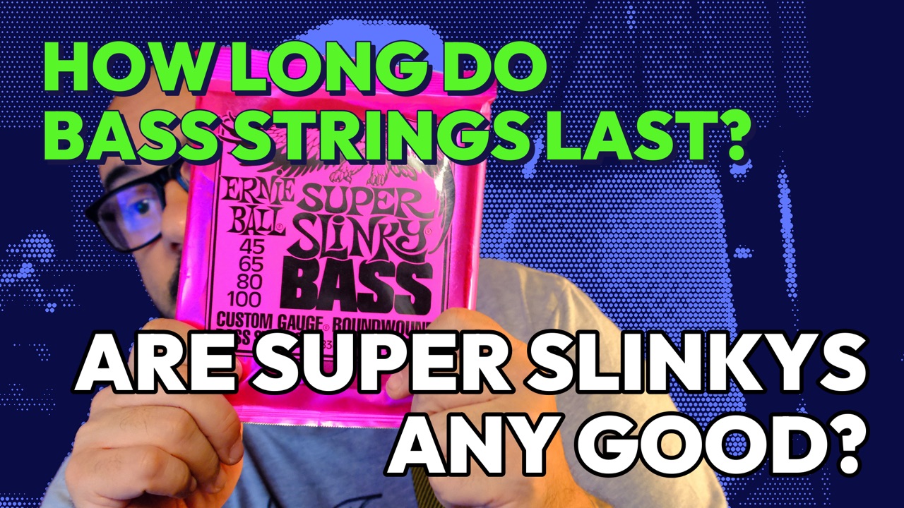 Super Slinky Bass Strings, Broken In Right